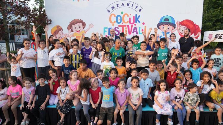 Ümraniye Çocuk Festivaline 7 günde 13 bin çocuk katıldı