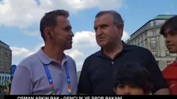 Çekya - Türkiye maçı öncesi Bakan Baktan CNN Türke açıklamalar: İnşallah galip geleceğiz