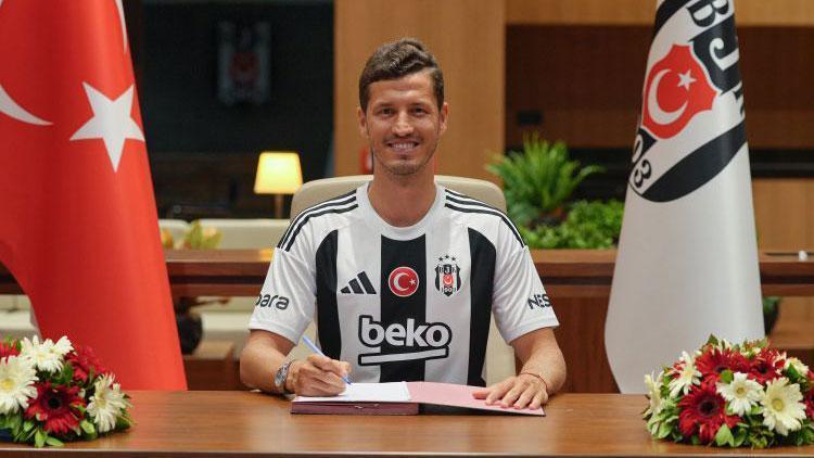 Beşiktaşta Salih Uçan imzayı attı