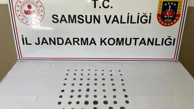 Samsunda tarihi eser kaçakçısı yakalandı