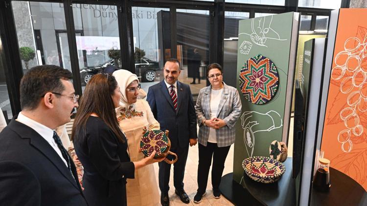 Emine Erdoğan: Yerel ürünlerimizi markalaştırarak ve küresel pazarlara taşıyarak ulusal kalkınmayı desteklemeyi hedefliyoruz