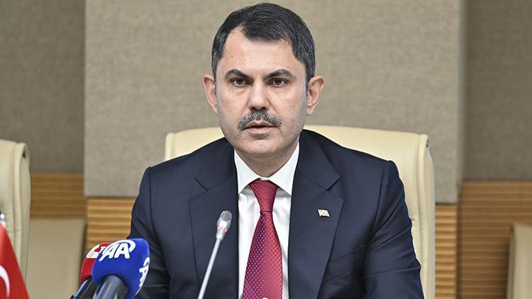 Son dakika haberi... Çevre, Şehircilik ve İklim Değişikliği Bakanı Murat Kurumdan ilk açıklama
