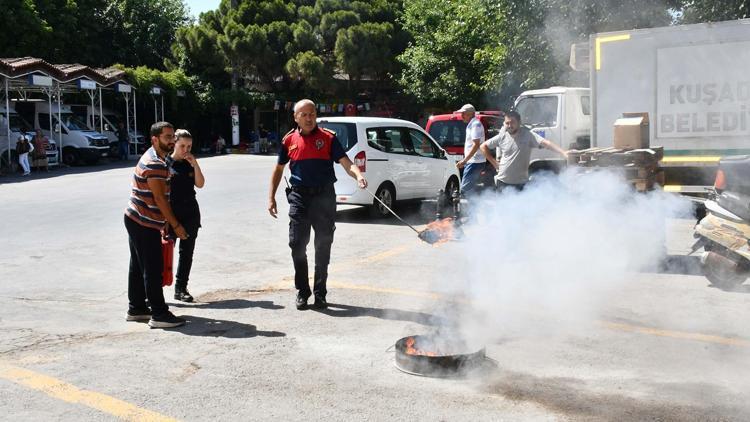 Arya A.Ş. personeline yangın söndürme eğitimi