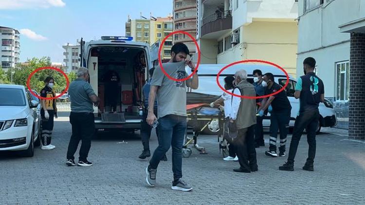 Diyarbakırda kötü koku ihbarı... Evinde 1 kişi ölü bulundu Sağlık ekibi fenalaştı