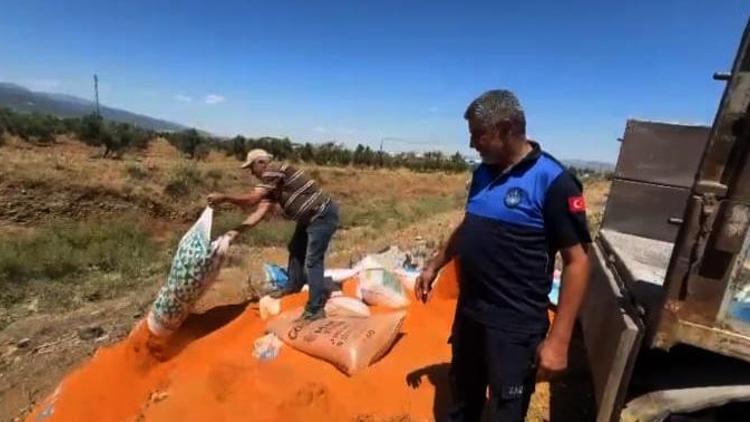 Gaziantep’te, 1200 kilo biber imha edildi