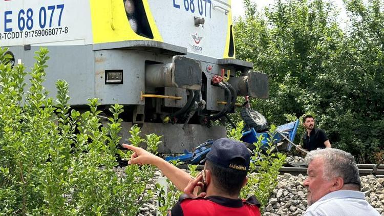 Kütahya’da tren çapa motoruna çarptı 1 can kaybı