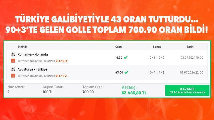 Türkiye ve Hollanda maçının skorlarını bildi, Mislide oynadığı iddaa kuponu ile 63 bin 483 TL kazandı