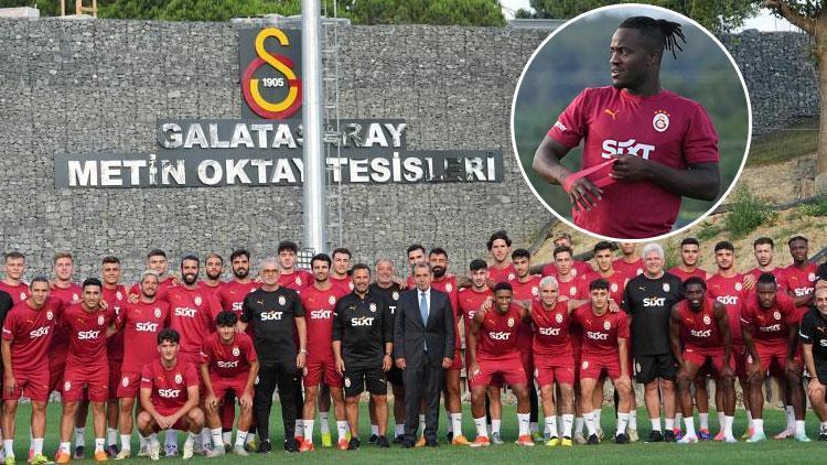 Galatasaray sezonu Kemerburgazda açtı Michy Batshuayi...