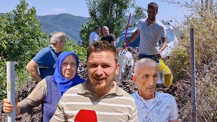 Dava açtı, arsasından giden yolu kapattırdı... Mahallelinin ana yola ulaşımı durdu