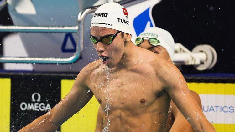 Milli yüzücü Kuzey Tunçelliden tarihi başarı Dünya gençler rekoru ve art arda ikinci kez Avrupa şampiyonluğu...