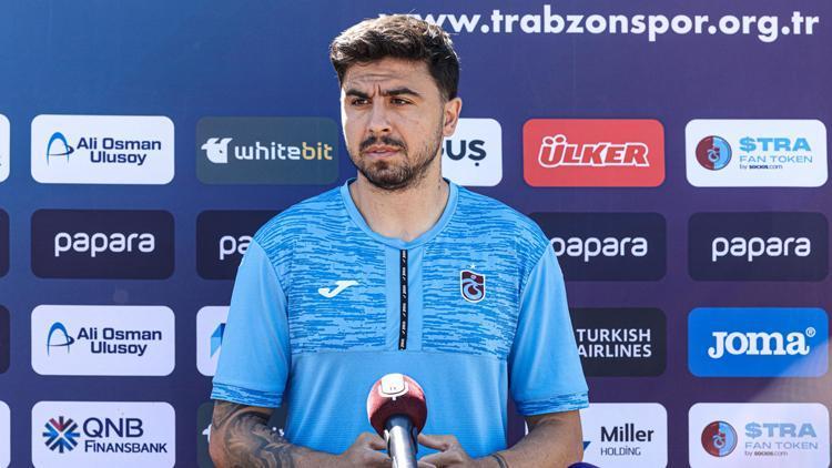 Trabzonsporun yeni transferi Ozan Tufan: Türkiyeden başka teklifler vardı