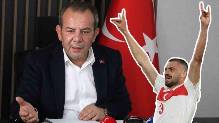 Tanju Özcan, Merih Demiral’ın heykelini dikeceğini açıkladı