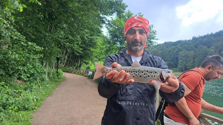 Ordu Ulugöl’de oltalar yarıştı