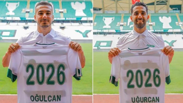 Konyaspor, Oğulcan Ülgün ve Uğurcan Yazğılı ile sözleşme yeniledi