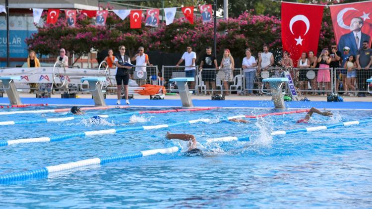 ‘Bölgesel Triatlon Ligi’  yarışması gerçekleştirildi