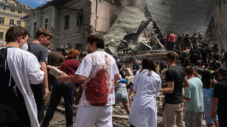 Rusya: Kievdeki çocuk hastanesini vurmadık