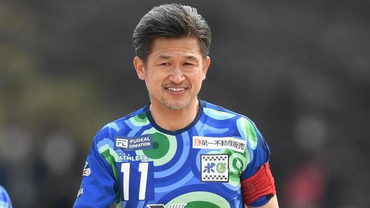 Japon forvet Miura, 57 yaşında transfer yaptı 16. takımı...