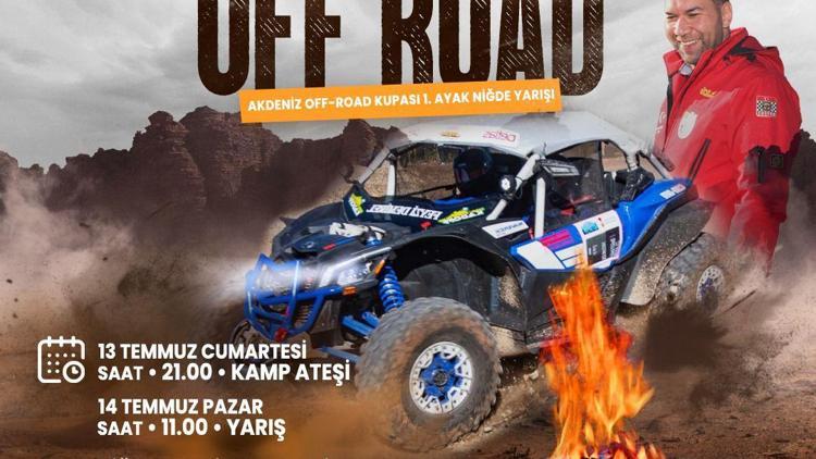 Niğdede Off-Road heyecanı başlıyor