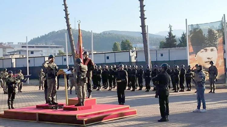 106.Topçu Alay Komutanlığı’nda sancak devir teslim töreni