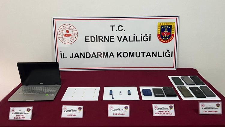 Edirne’de bilişim yoluyla dolandırıcılığa 2 gözaltı