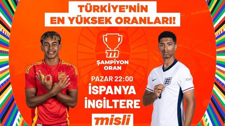 EURO 2024’te dev final en yüksek oranlarla Misli’de