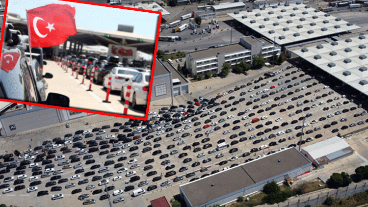 Kapıkule’de gurbetçi yoğunluğu