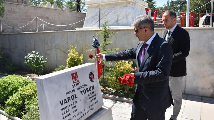 Niğde’de 15 Temmuz’da şehitler dualarla anıldı