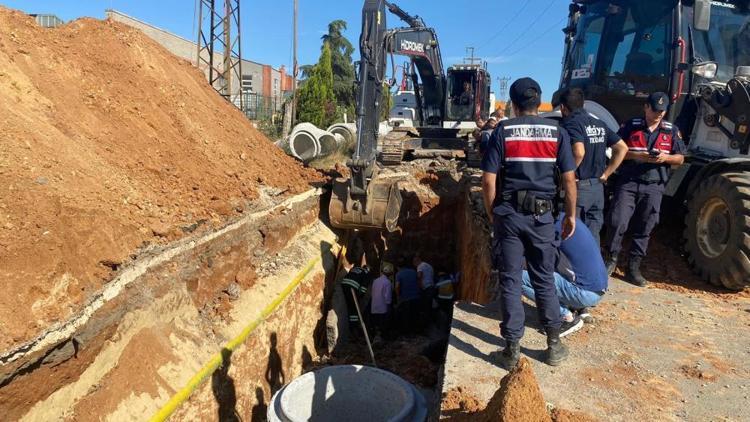 Velimeşe OSBde göçük: 2 işçi toprak altında kaldı