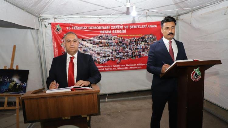 Hatay’da 15 Temmuz konulu fotoğraf sergisi açıldı