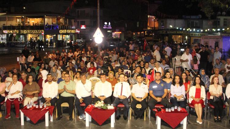 Serikte 15 Temmuz etkinliği yapıldı