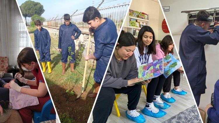 Öğrenciler ‘Ben Her Yerde Varım’ diyor