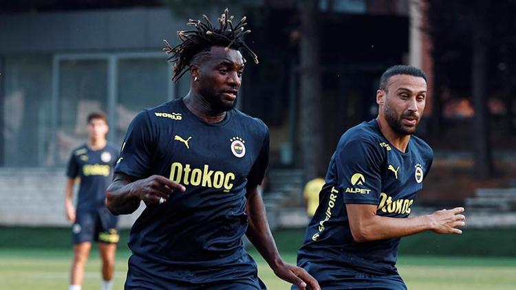 Fenerbahçenin yeni transferi antrenmanda