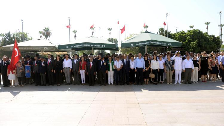 Kıbrıs Barış Harekatının 50’nci yılı Mersinde törenle kutlandı