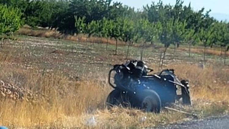 Malatyada otomobil çapa motoruna çarptı: 1 yaralı