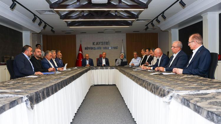 Kayseri’de yatırım değerlendirme toplantısı yapıldı