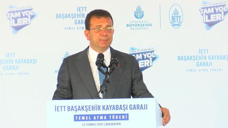 İBB Başkanı Ekrem İmamoğlu: İETT günde 5 milyon yolculuğa imza atıyor