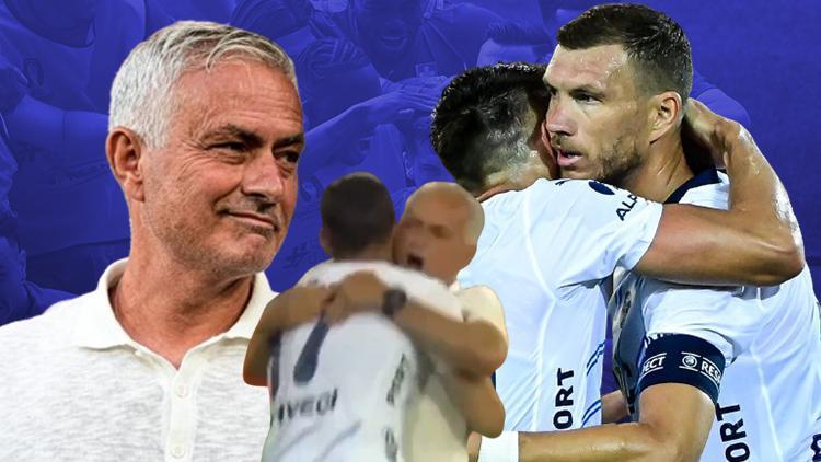 F.Bahçede Dzeko tarihe geçti, Tadic mest etti Mourinho çocuklar gibi sevindi