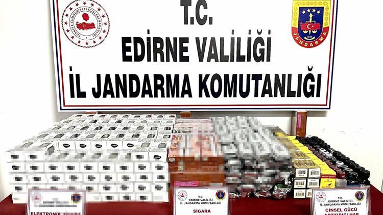 Edirne’de son 7 ayda 79 kaçakçılık şüphelisine adli işlem yapıldı