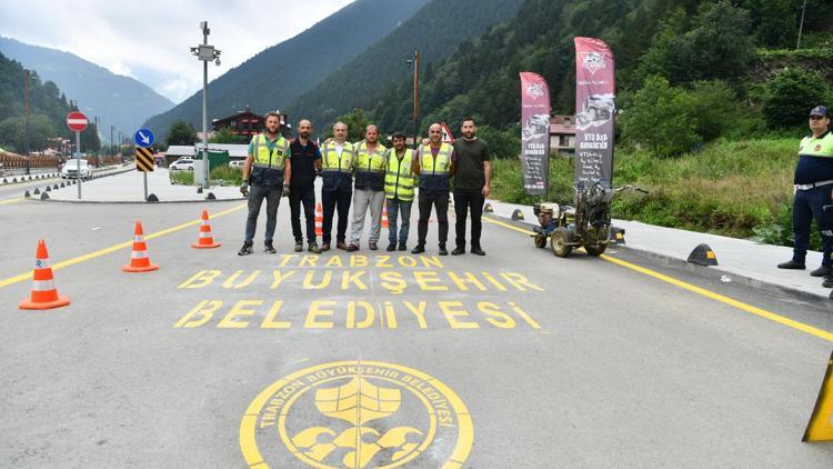 Uzungöl yoluna yenileme