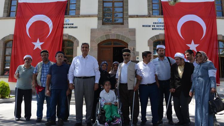 Engelliler, 105’inci yıl dönümünde Erzurum Kongresi’nde alınan kararları okudu