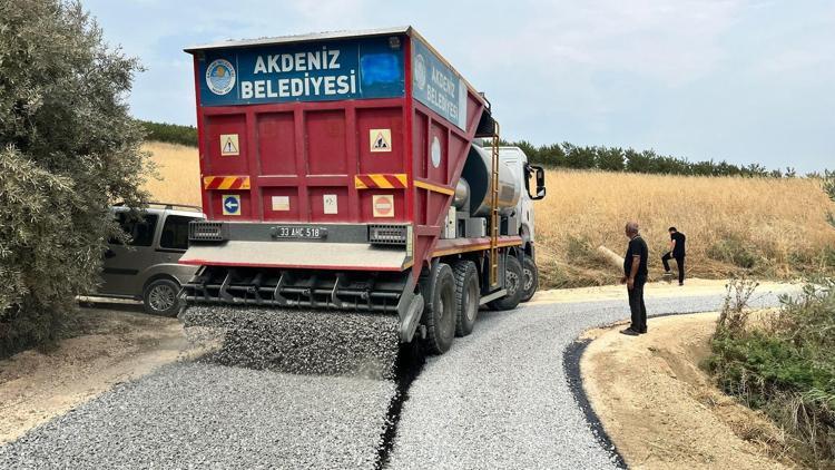 Akdeniz’in tarım yolları yenileniyor