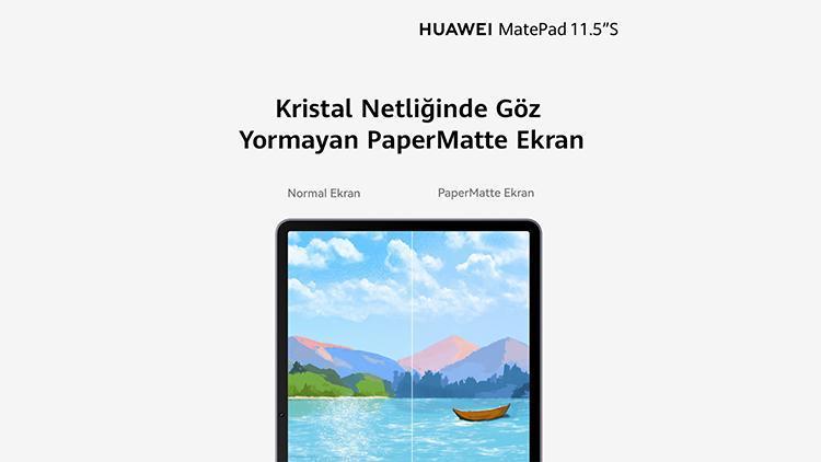 HUAWEI PaperMatte Ekran Teknolojisi ile Göz Sağlığınızı Koruyun