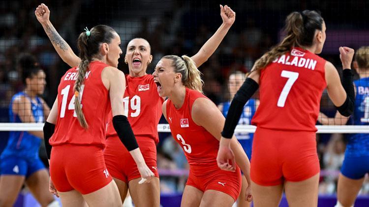 Türkiye 3-2 Hollanda Voleybol Maçı | Filenin Sultanları, 2-0dan geri döndü