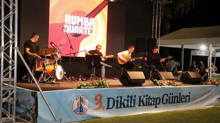 3. Dikili Kitap Günleri Rumba Quartet konseri ile sona erdi