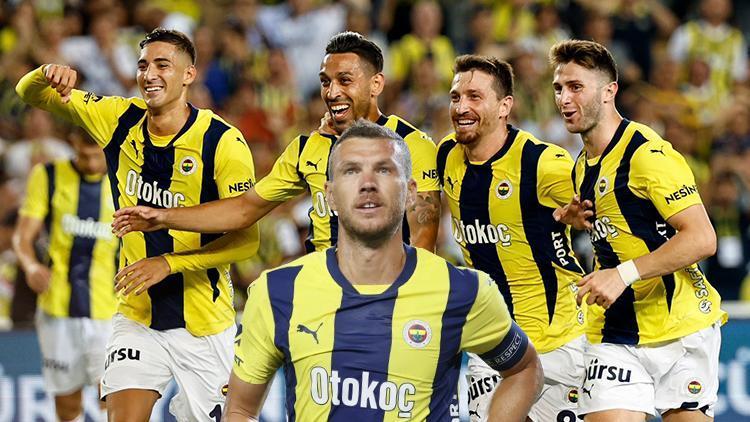 Fenerbahçede İsmail Yüksek fark yarattı, Edin Dzeko yine attı Hayrete düşüren istatistik