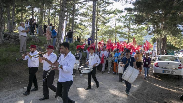 Çamlıyayla Doğa Festivali renkli görüntülere sahne oldu