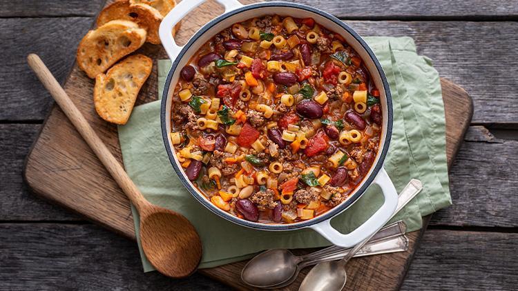 Makarna fagioli çorbası tarifi