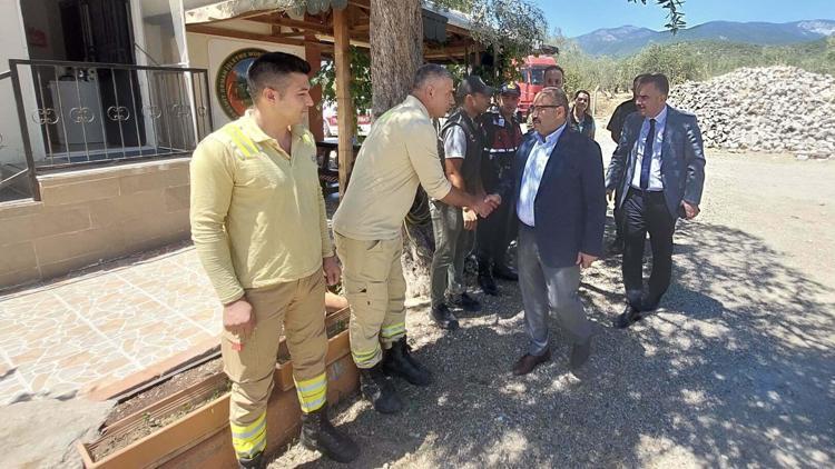 Vali Ustaoğlundan Edremit Orman İşletme Müdürlüğüne ziyaret