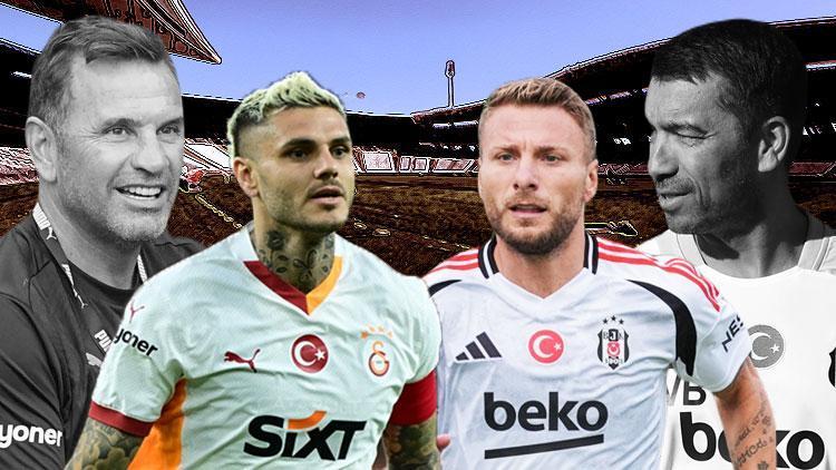 Galatasaray - Beşiktaş maçı öncesi Olcan Adın ve Eneramodan Süper Kupa yorumu: Favori Galatasaray Icardi ve Immobile...