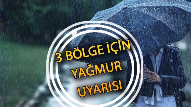 HAVA DURUMU 4 AĞUSTOS || Meteorolojiden üç bölge için yağmur uyarısı geldi Bugün hava durumu nasıl